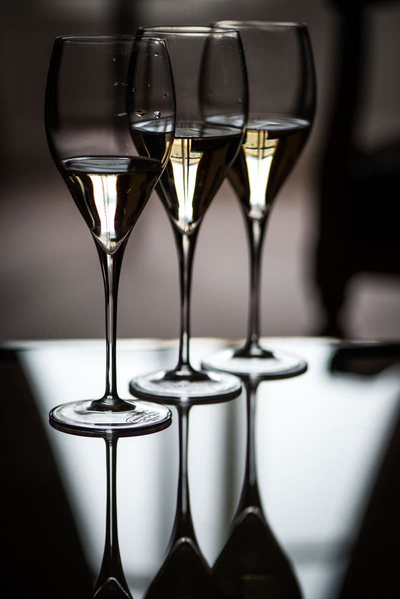 bild på Champagne till alla hjärtans dag