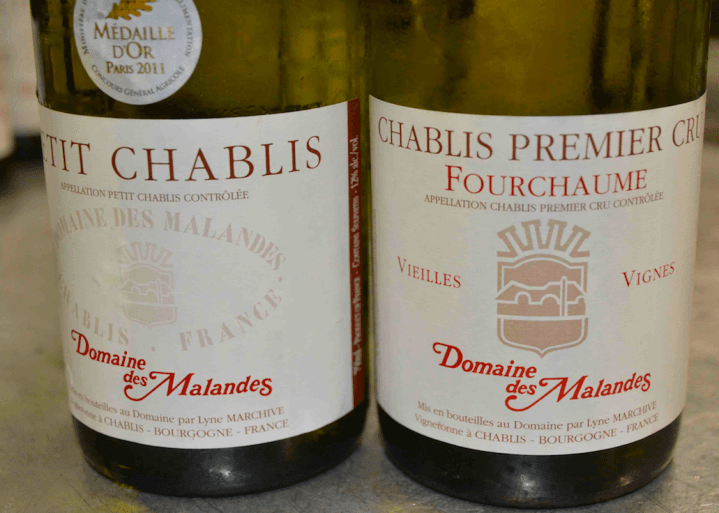 Chablisskolan del 6 – Någonting som varken är rött eller sött – Chablis från Domaine des Malandes