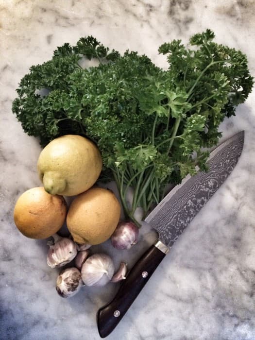 recept, Anette Rosvall, gremolata, Italiensk mat, örter