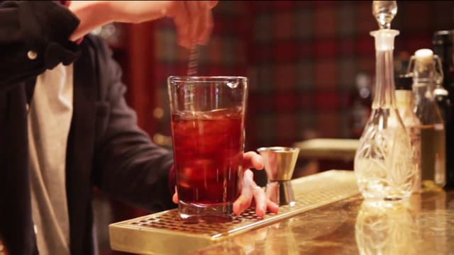 bild på Cocktail – “Valnöt och körsbär”