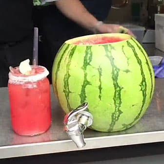 bild på Margarita med vattenmelon