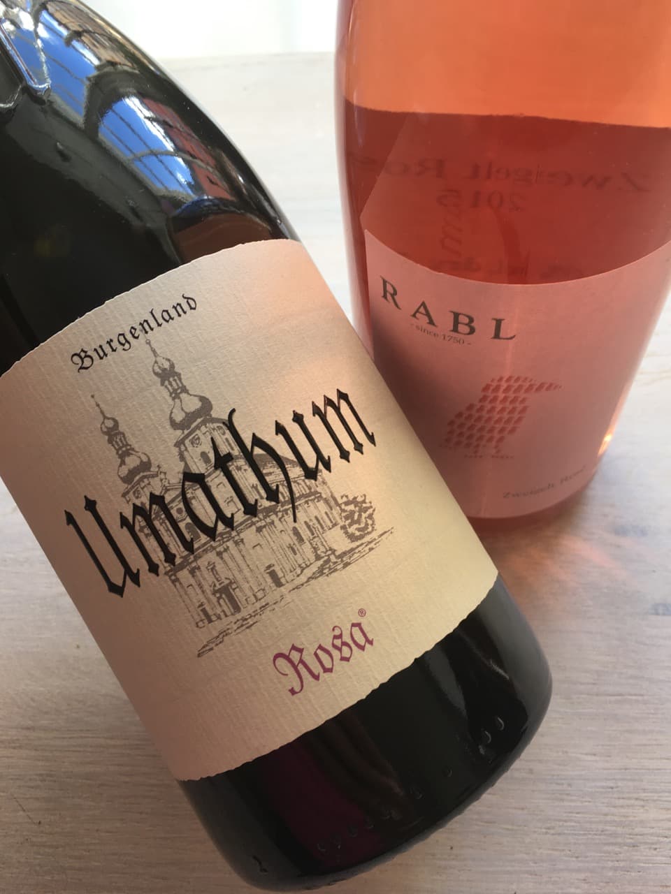 bild på Österrike och Tyskland gör också rosévin