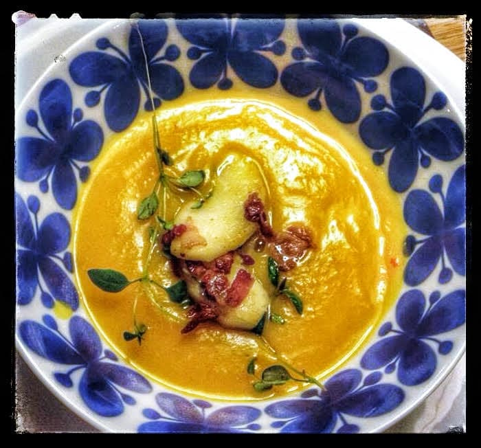 halloween, pumpa, pumpasoppa,Anette Rosvall, recept