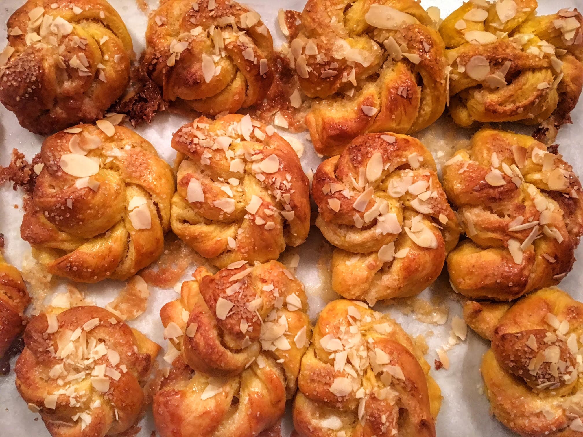 saffransbullar, förberedelser, saffran, recept, Anette Rosvall