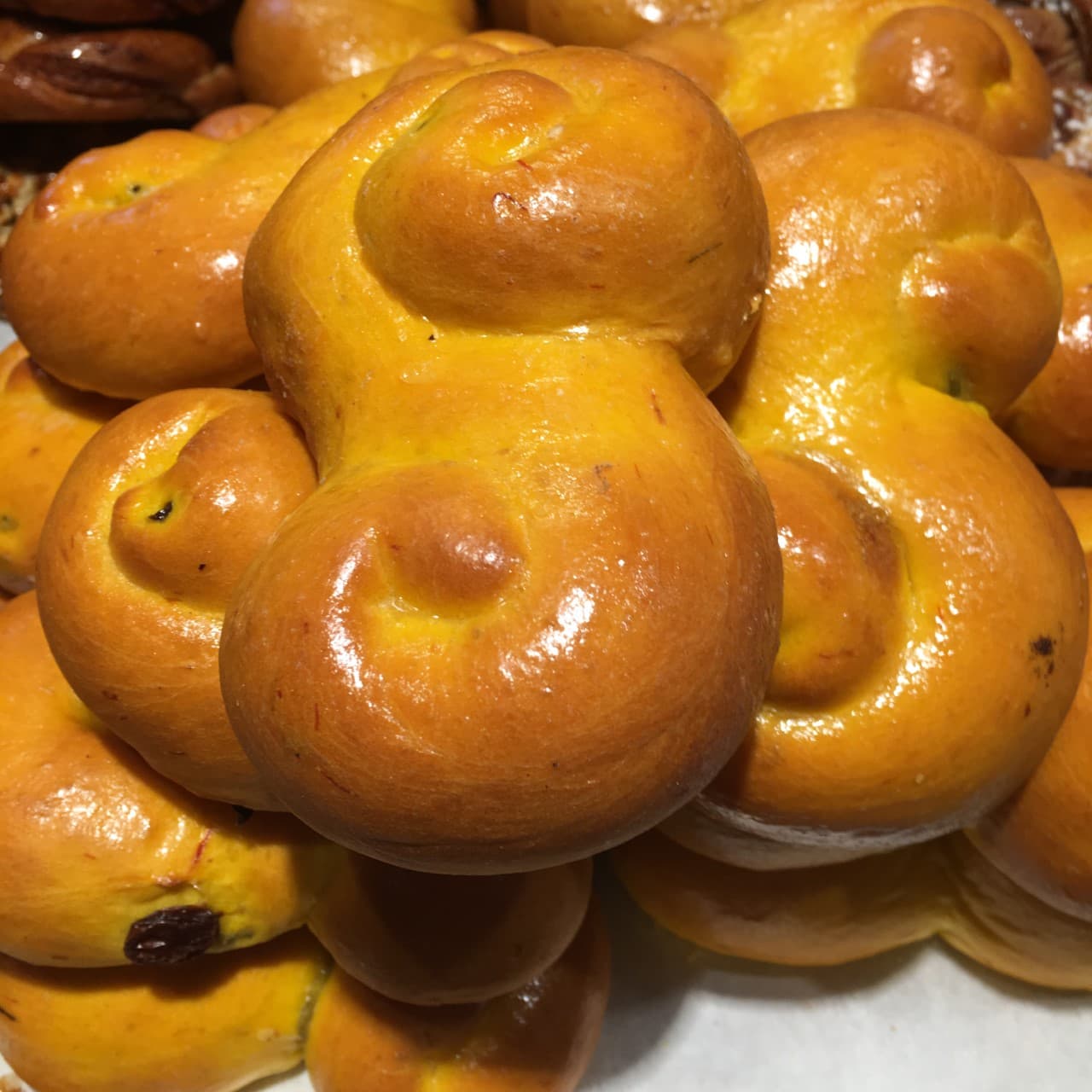 bild på Saffransdeg för lussekatter och lussebullar