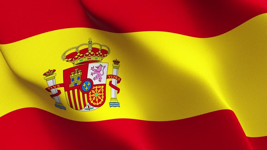 Spanien flagga