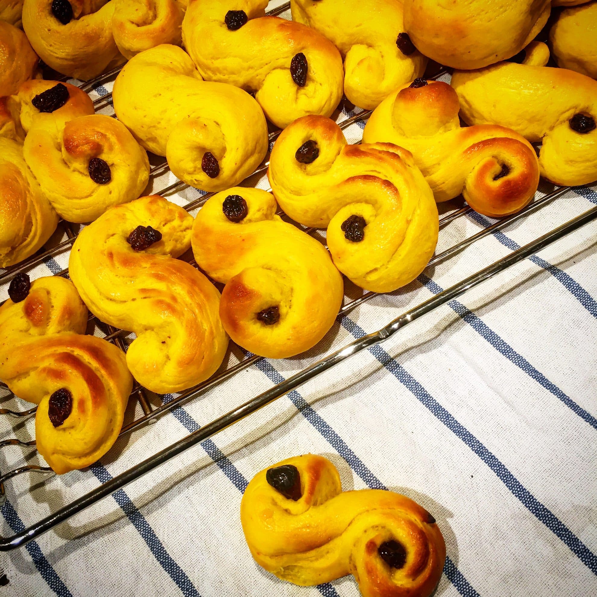 bild på Veganska lussebullar till första advent