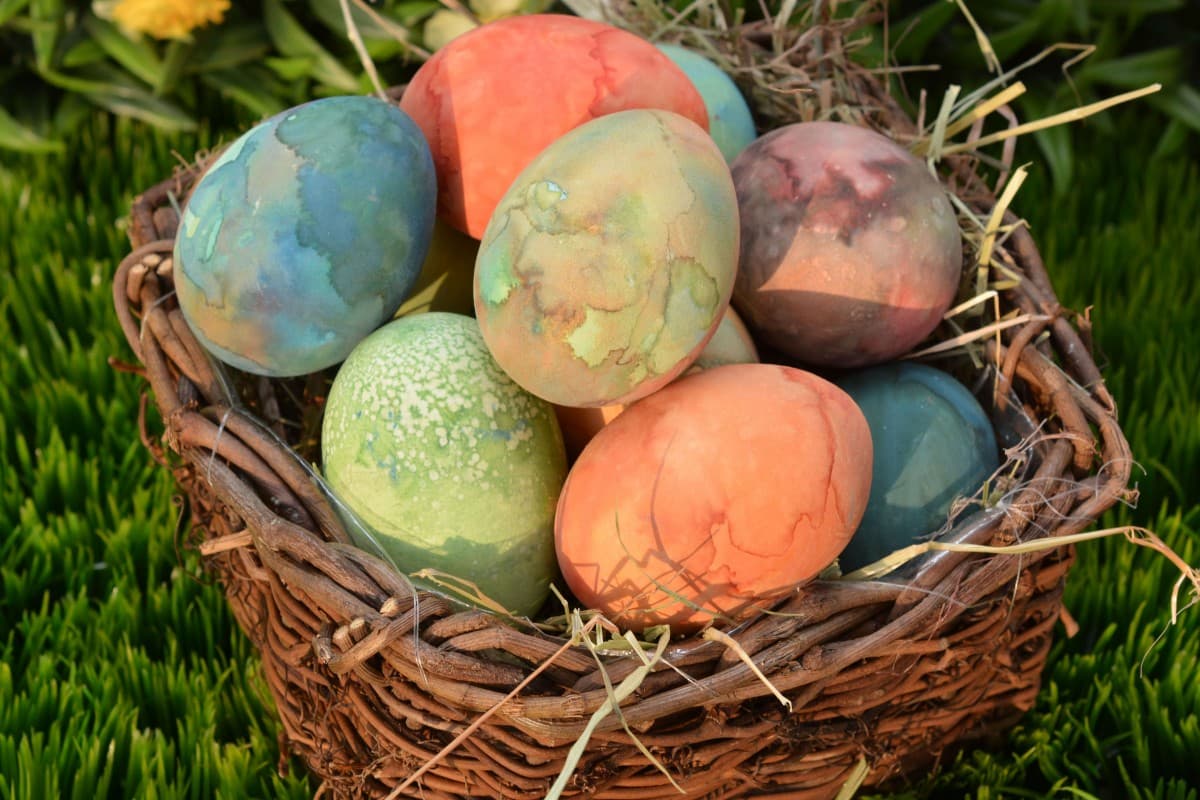 Målade ägg