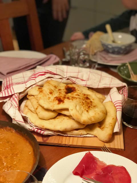 Bild på Naanbröd