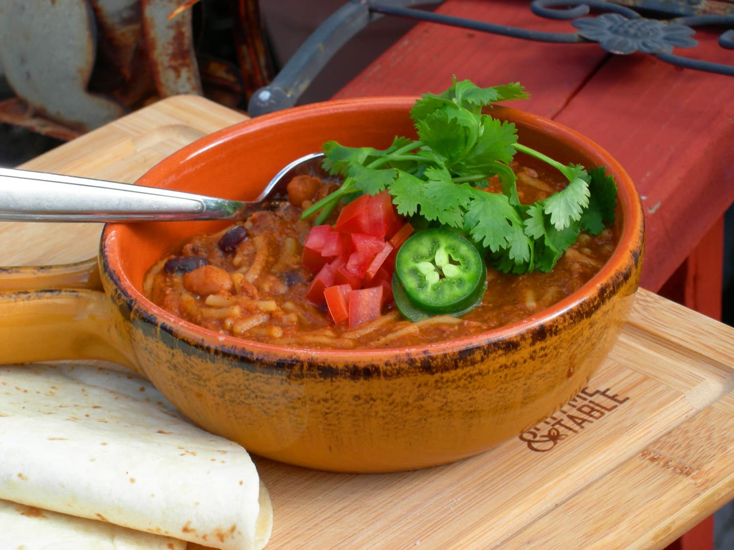 bild på Sopa de Fideo – Mexican noodle soup