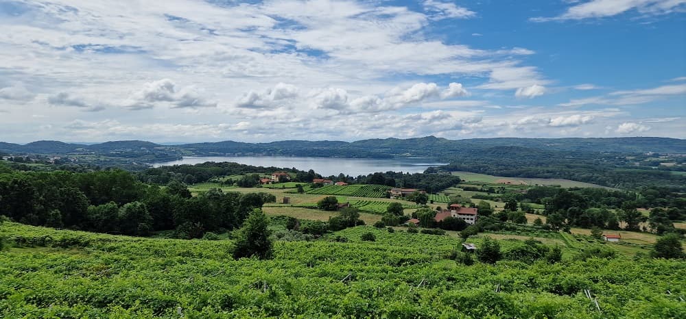 Utsikt Canavese Piemonte