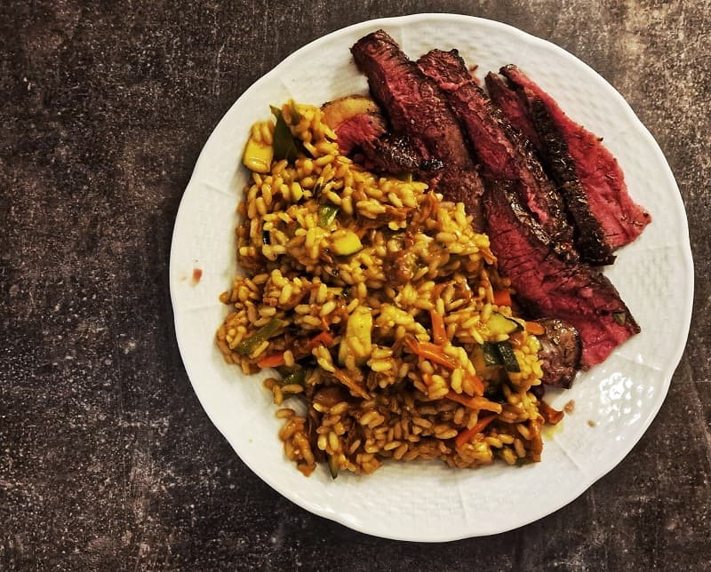 risotto kantareller