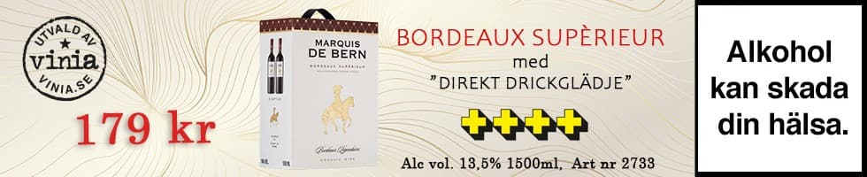 Annons för viner