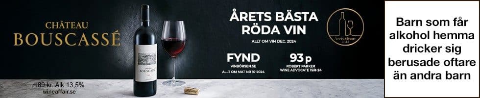 Annons för viner